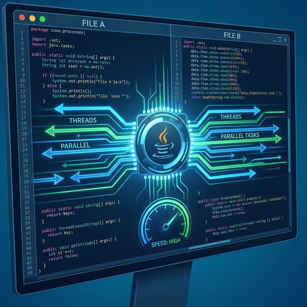 High-Performance File Comparison in Java Using Parallelism – Series-1 ...